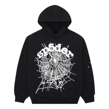 SP5DEROG Web Hoodie 'Black Front