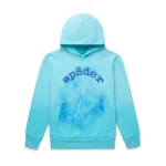 Sp5der OG Web V2 Spray Hoodie Front