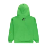 Sp5der Punk V2 Rhinestone Hoodie Back
