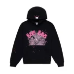 Sp5der Angel Number Hoodie Front