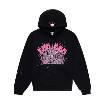 Sp5der Angel Number Hoodie Front