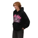 Sp5der Angel Number Hoodie Side