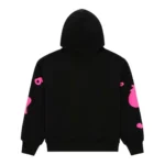 Sp5der Beluga Angel Number Hoodie Back