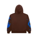 Sp5der Beluga Hoodie Brown Back