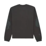 Sp5der Beluga Thermal Sweatshirt Slate Grey Back