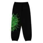 Sp5der Heavy Web Sweatpant (FW25) Black Back
