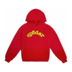 Sp5der OG Logo Hoodie Red Front