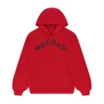 Sp5der VVS Hoodie Red Front