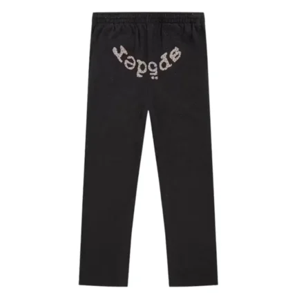 Sp5der VVS Sweatpant Black Front