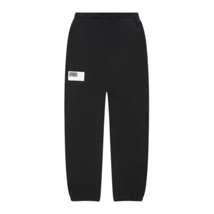 Sp5der Wait Sweatpant Black Front