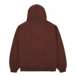 Sp5der Web Hoodie Brown Back