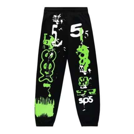 Sp5der X-Ray Sweatpant Black Front