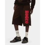 Travis Scott Cactus Jack x Sp5der Days Before Rodeo Shorts Black Boy Front