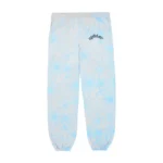 Sp5der AOP Web Sweatpants Heather Grey Front
