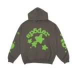 Sp5der Beluga Hoodie Slate Grey Green