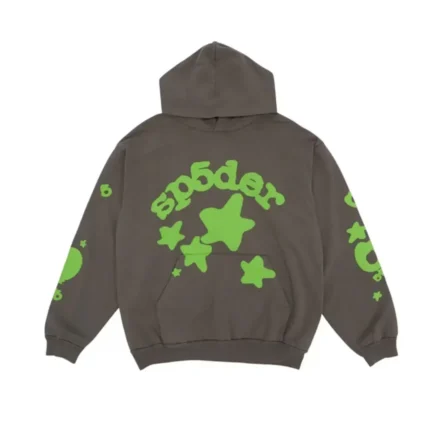 Sp5der Beluga Hoodie Slate Grey Green