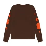 Sp5der Beluga LS HW Tee Brown Back