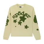 Sp5der Beluga Longsleeve Tan Front