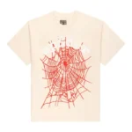 Sp5der Legacy Logo Heavyweight Tee Cream Front