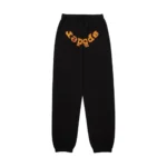 Sp5der OG Logo V2 Sweatpant Black Front