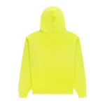 Sp5der OG Web V2 Gradient Hoodie Acid Green Back