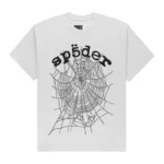 Sp5der OG Web V2 Tee Heather Grey Front
