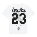 Sp5der Pyrex Tee White Black Back