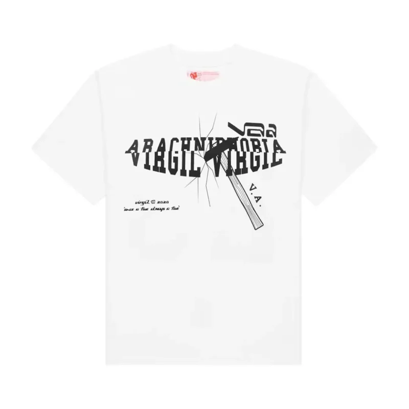 Sp5der Pyrex Tee White Black Front
