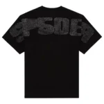 Sp5der Rhinestone Silk Tee Back