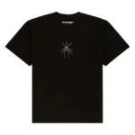 Sp5der TM Rhinestone Tee Black Front