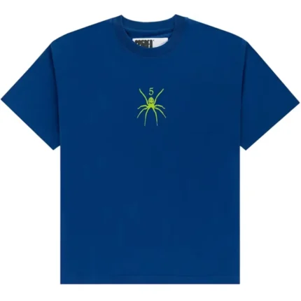 Sp5der TM Tee Blue Front