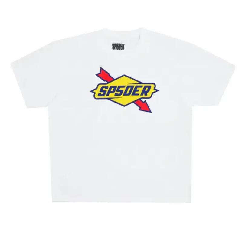 Sp5der The Spot Tee White Front