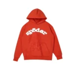 Sp5der Websuit Hoodie Orange Front