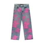 Sp5der 5 Star Blur Denim Pant Indigo Front