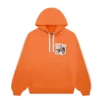 Sp5der 5Star Rodeo Hoodie Orange Front