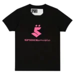 Sp5der 5UKI Baby Tee Black Front