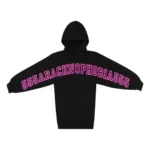 Sp5der Arach Hoodie Black Open Arm