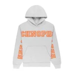 Sp5der Arach Hoodie Heather Grey Front