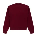 Sp5der Arachnaphobia Sweater Burgundy Back