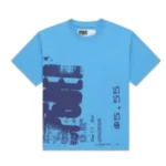 Sp5der Commerce Tee Dusty Blue Front