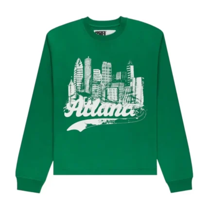 Sp5der Copper Cove Long Sleeve Tee Kelly Green Front