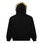 Sp5der Garibaldi Zip Up Black Back