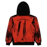 Sp5der JP5 Moto Hoodie Black Back