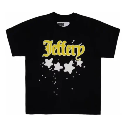 Sp5der Jeffery Heavyweight Tee Black Front