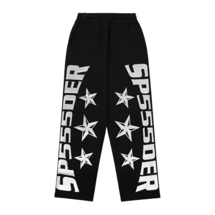 Sp5der MX555 Sweatpant Black Front