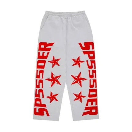 Sp5der MX555 Sweatpant Heather Grey Front
