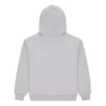 Sp5der MX555 Zip Hoodie Heather Grey Back
