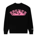 Sp5der Mountain Valley Sweater Black Front