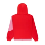 Sp5der Nocturnal Zip Hoodie Red Back