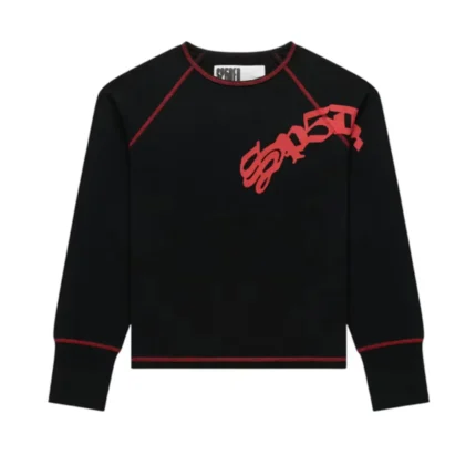 Sp5der Oxy LS Tee Black Front